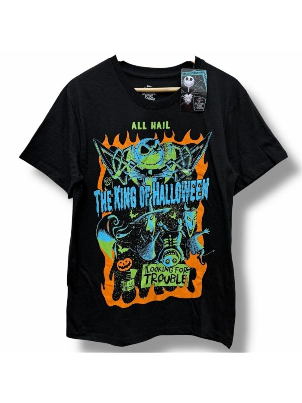 Disney Tim Burton's The Nightmare Before Christmas King Of Halloween Graphic Tee